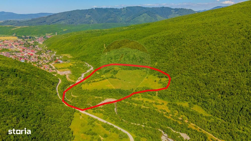 Teren 128.000 mp-Săcele-zona Garcini/ Intravilan/ COMISION 0%