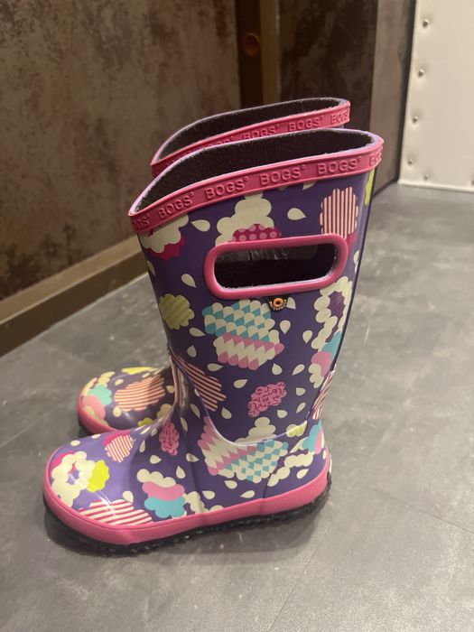 Сапожки резиновые бренда Bogs размер 33