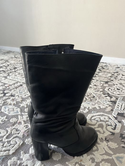 Каблуки и сапог зимний