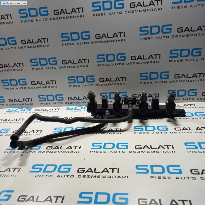 Rampa Presiune Injectoare cu Injector Injectoare Seat Inca 1.4 MPI AUD 2000 - 2003 Cod 030133319AA 2435170160 [1107]