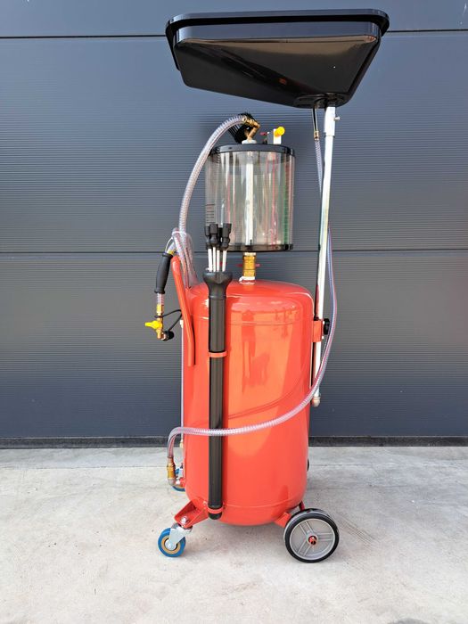 Машина за източване на отработено масло. Масларка 80 литра