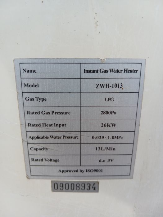 Сув иситгич газ контроль
