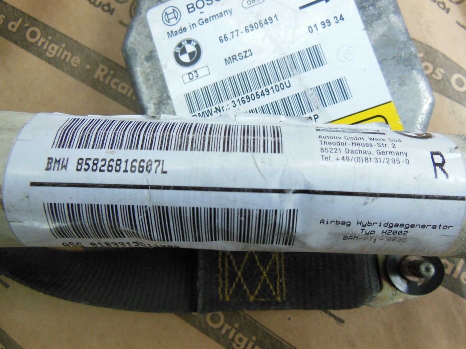 Airbag Cortina /Calculator Airbag BMW seria 3 E46