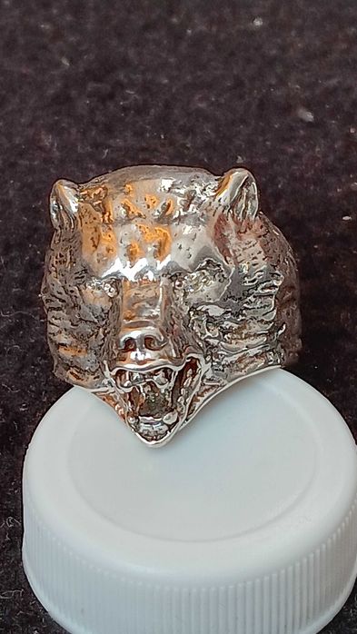 Сребърн пръстен проба 925 с диаманти