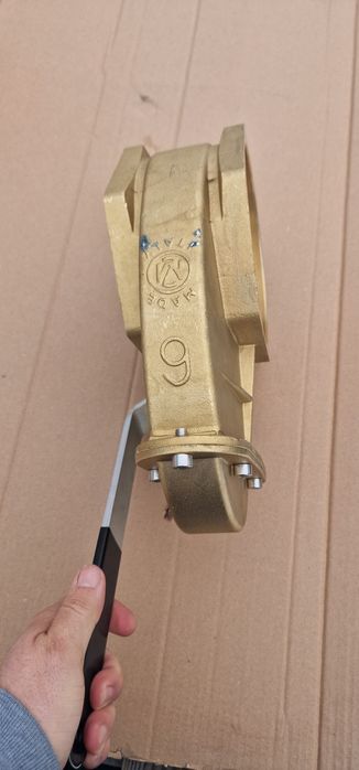 Vana robinet vidanja 6 toli cu filete pe ambele părți import Italia or