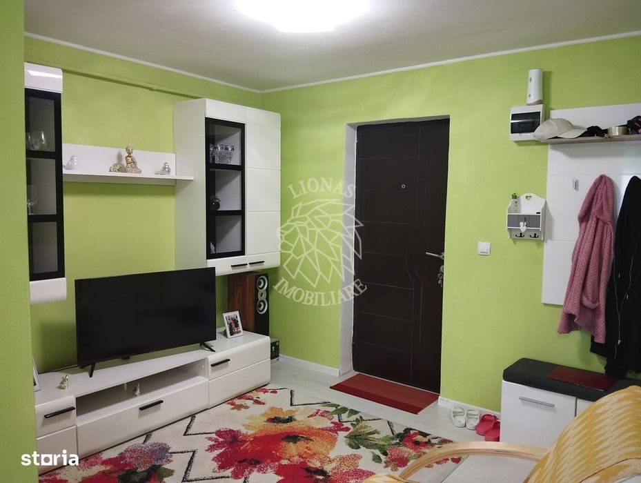 Apartament 2 camere 43,5 mp-balcon-lift-mobilat, utilat-Zona Pompieri