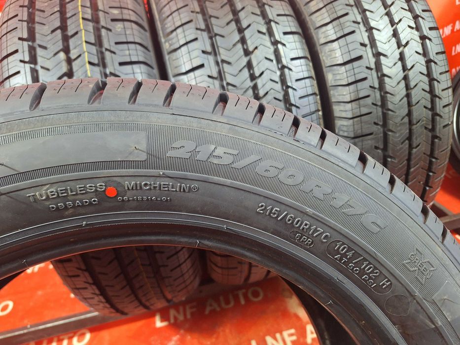 4 Anvelope de VARA - 215/60/17C - Michelin AGILIS - NOU - DOT 2021 / 2023 !