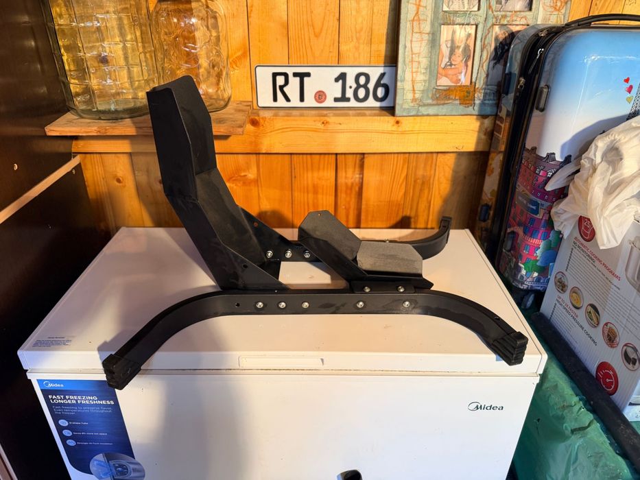 Rocker pentru motociclete ConStands Easy-Plus suport pentru motociclete de pâna la 21 inci DPLB negru-mat