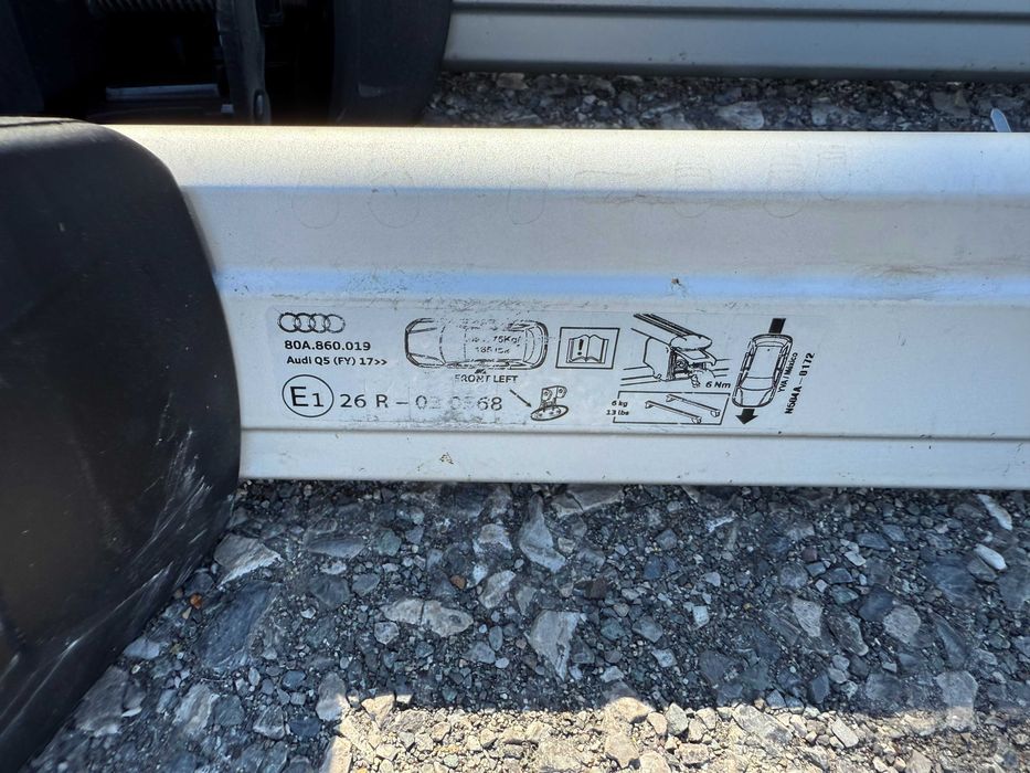 Продавам оригинален багажнк напребни греди за ауди Q5 2017г-2020г