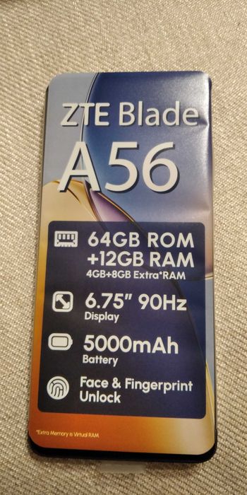 Smartphone ZTE Blade A56