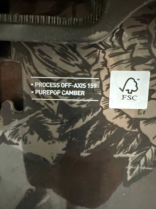 placa snowboard burton process off-axis L159cm