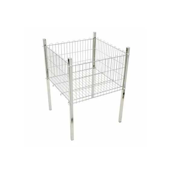 Carucioare si Cosuri Supermarket NOI 120L / 150L / Platforma 350kg / Cosuri Metalice