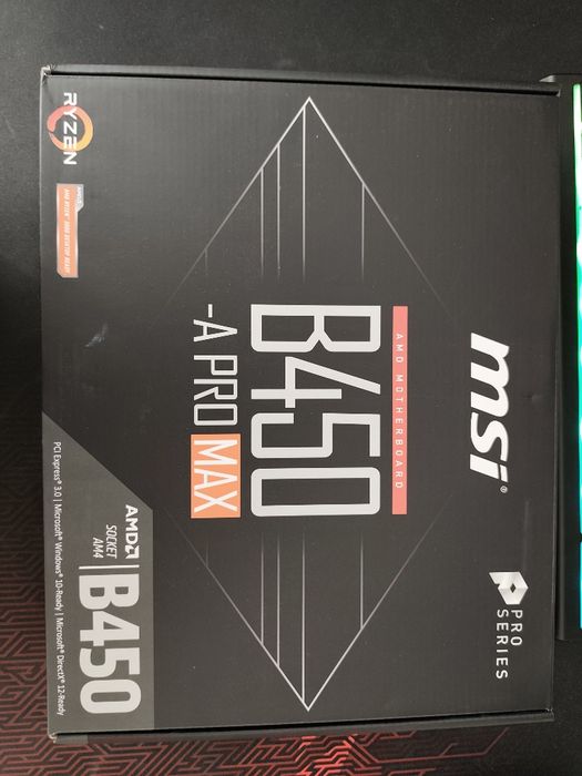 MSI B450 с бонус Athlon 300GE и 8GB RAM