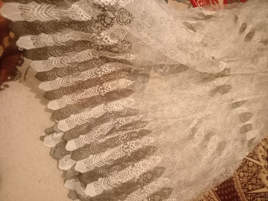 Тьюли для окна 2штуки