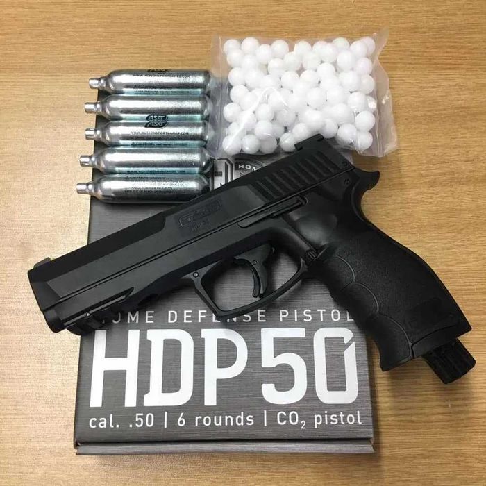 Pistol Airsoft HDP.50 UMAREX ORIGINAL! Upgrade 20j BileCauciuc/Creta