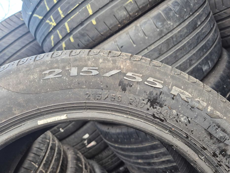 2 Anvelope de VARA - 215/55/17 - PIRELLI - Stare F BUNA DOT 2021 !