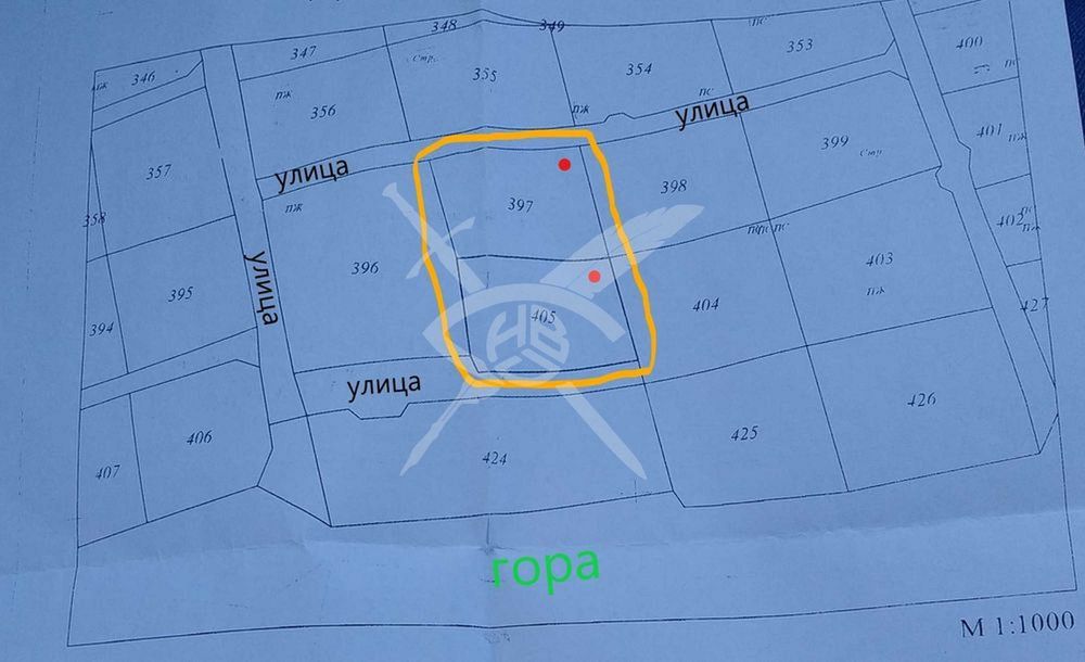 Продава се Парцел в с. Лозен, Област София-град - 1160 кв.м за 47 €/кв.м - Снимка #2