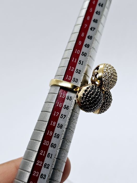 Vand inel dama din aur 14 k 11.67 g cod 373