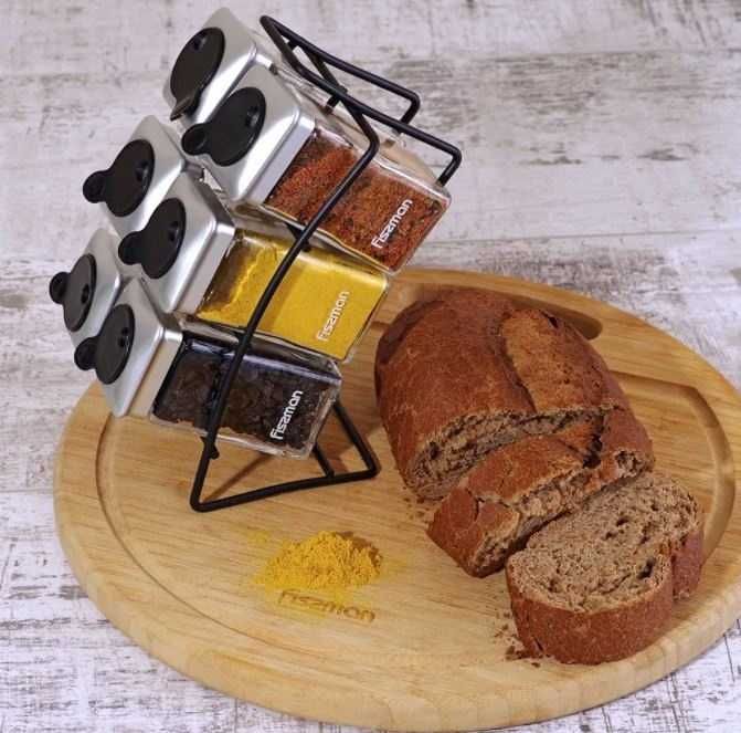 Fissman набор для специй 6434, стекло