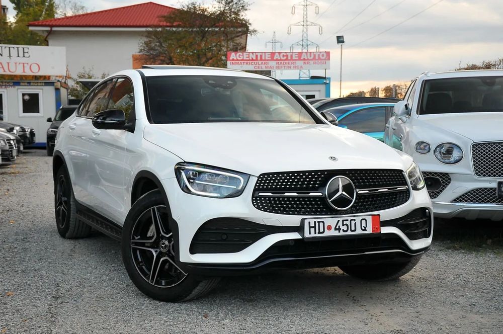 Mercedes-Benz GLC Coupe 300d 4Matic 2022 245 CP E6 Distronic+ Clima Piele Navi Camera 360* LED