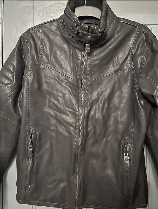 G-star raw branco biker leather М кожено яке естествена кожа мъжко