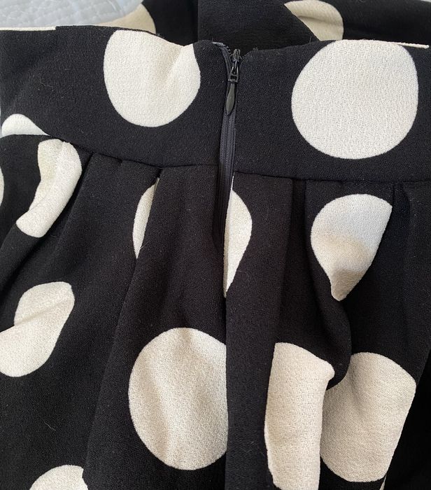 Юбка миди в горох