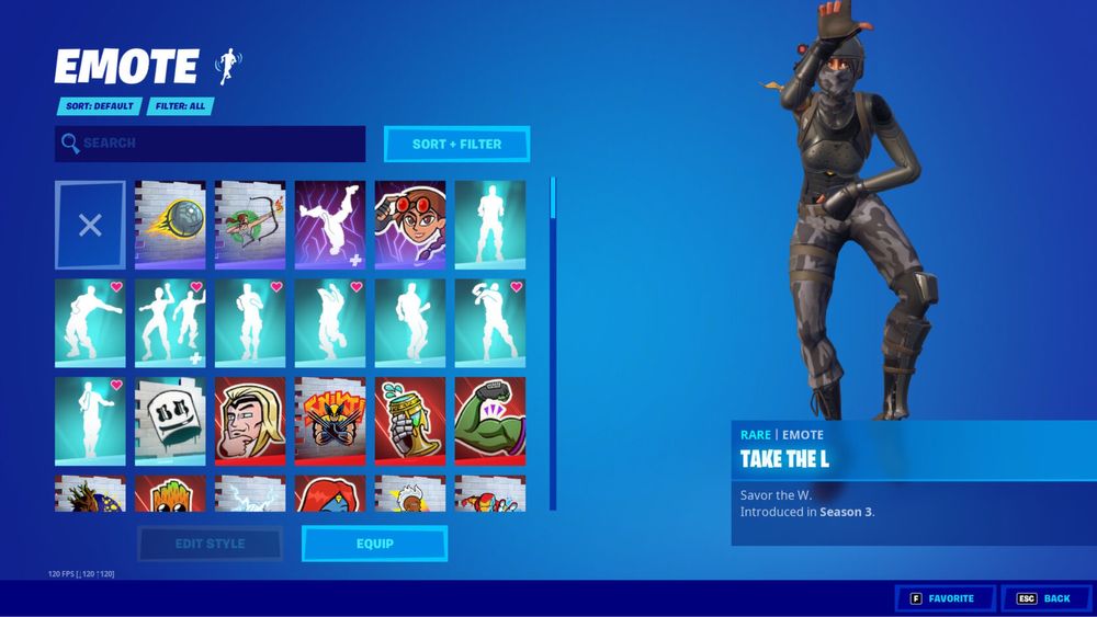 Продам аккаунт в фортнайте 4500