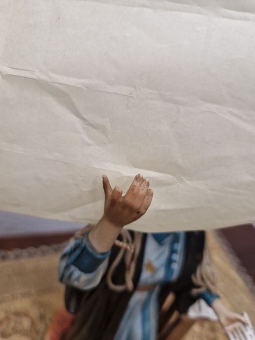 Италианска порцеланова фигура Капо ди Монде Capodimonde