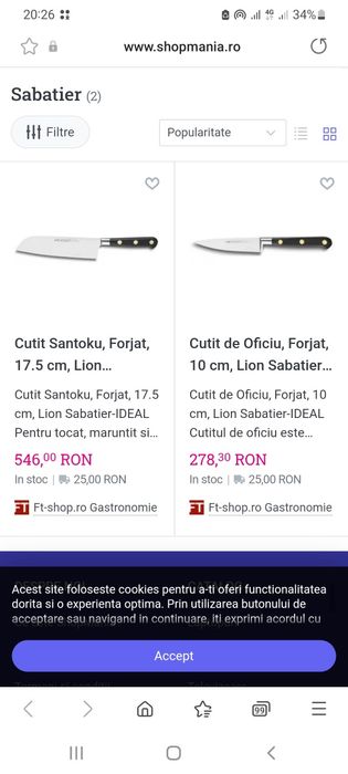 Cutit japonez sabatier fiskars victorinox zwilling F.Dick Samura