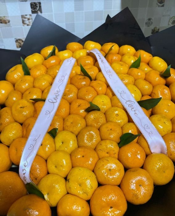 Букет из мандарин