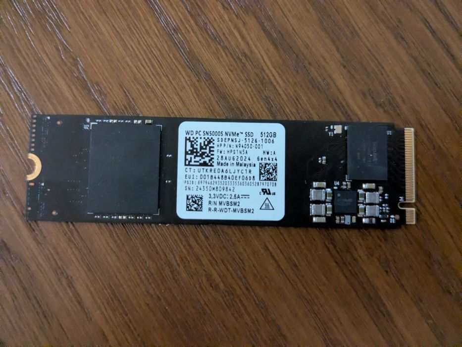 Ssd M2 NVMe 512gb