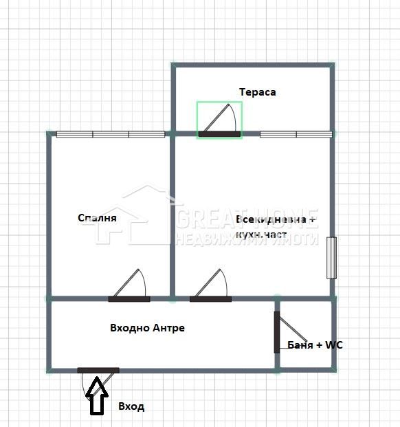 Дава се под наем Двустаен апартамент в Търговище, Център - 54 кв.м за 255 € - Снимка #5