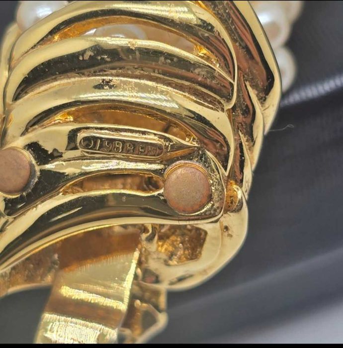 Colier Franklin Mint placat cu aur