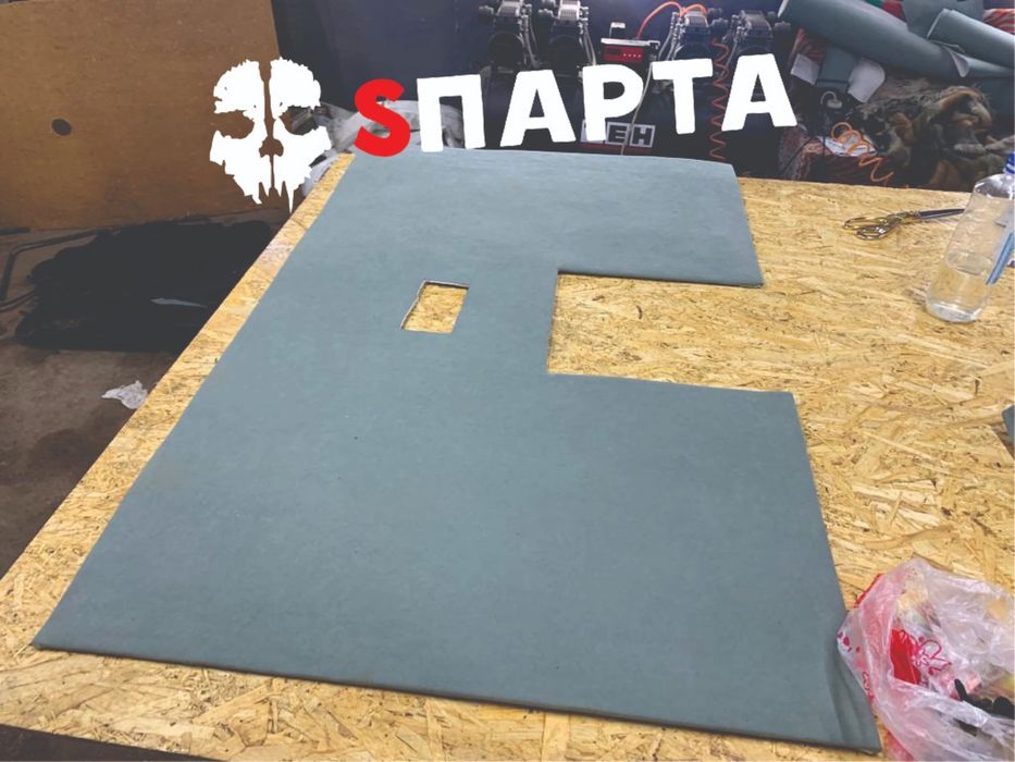 Перетяжка потолка,пластика