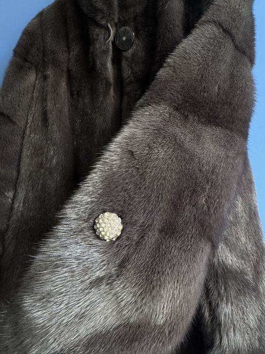 Шуба норковая б/у