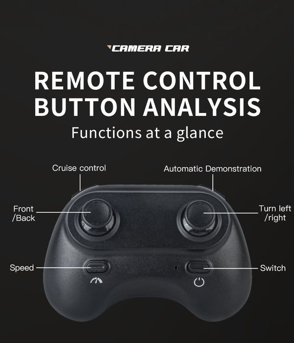 Vand masinuta 1:64 cu telecomanda RC 2.4 GHz si camera video