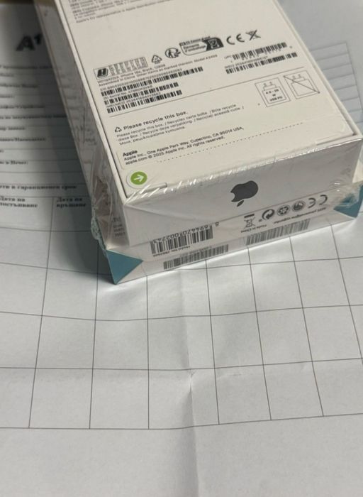 ЗАПЕЧАТАН 128GB iPhone 16e A1 Гаранция 2028г. Black 16 е