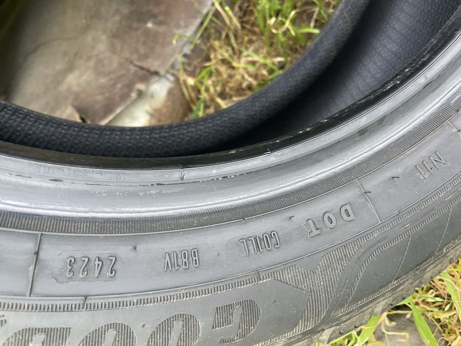4 бр 195/60/16C Goodyear 2024г 8мм НОВИ