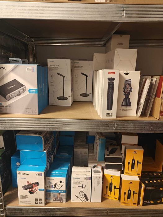 Lichidare stoc electronice Boya Maono Ulanzi – vânzare la lot