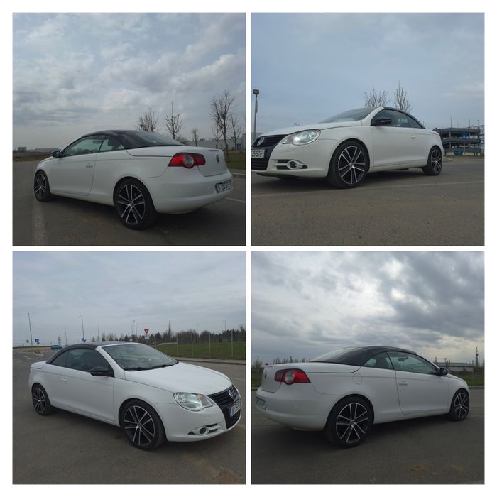 VW Eos WHITE&NIGHT  1.4TSI 160CP | Full | 18”| Impecabil