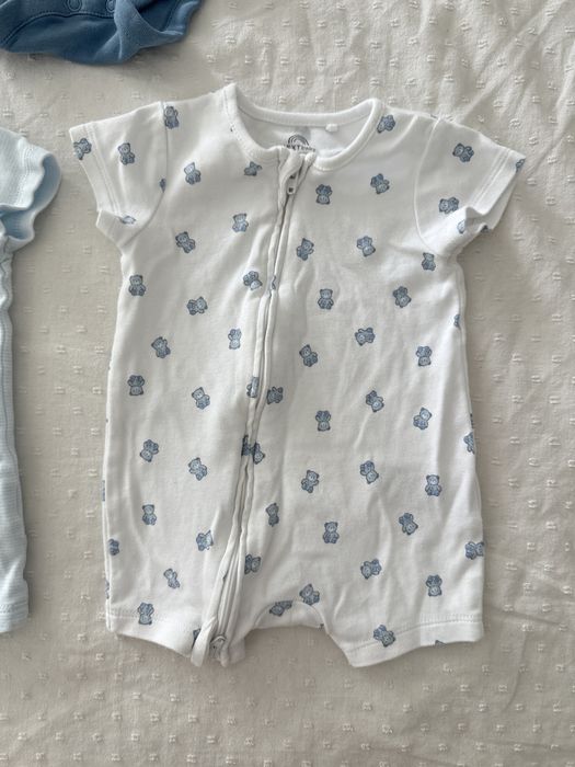 Пижамки с цип + бодита NEXT до 62см