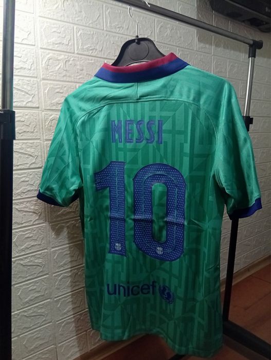Tricou nike Barcelona- Messi nou turcoaz