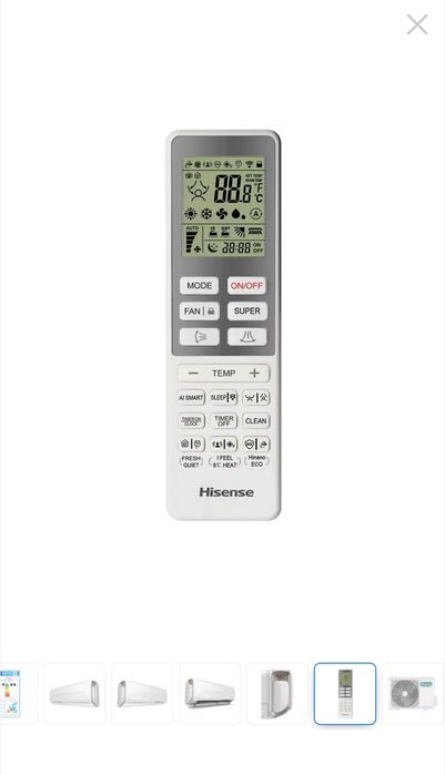 Aer Conditionat HISENSE - sterilizare HiNano wi-fi