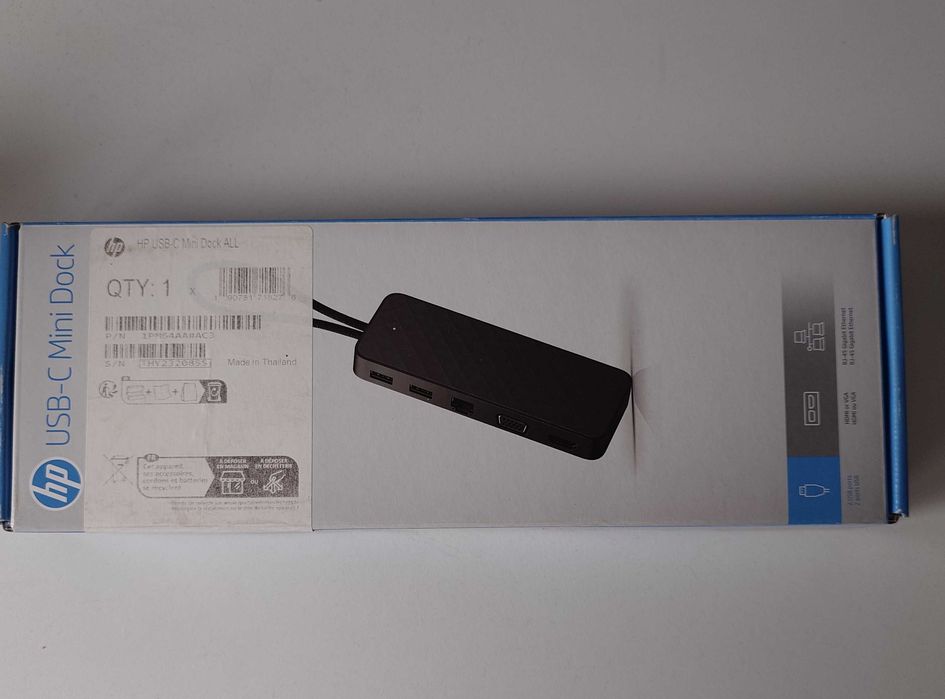 Нова докинг станция HP USB-C Mini Dock