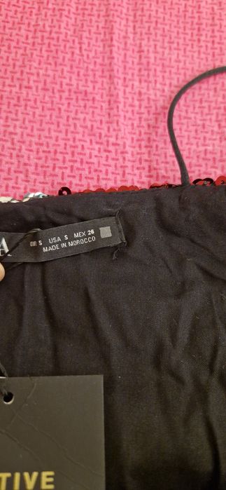 Платье Zara с пайетками