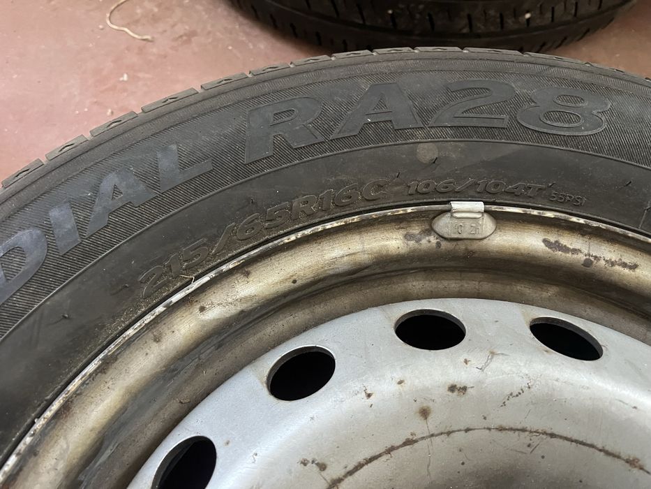 Jante trafic vivaro 5x118 16” 215/65 R16 C de vara