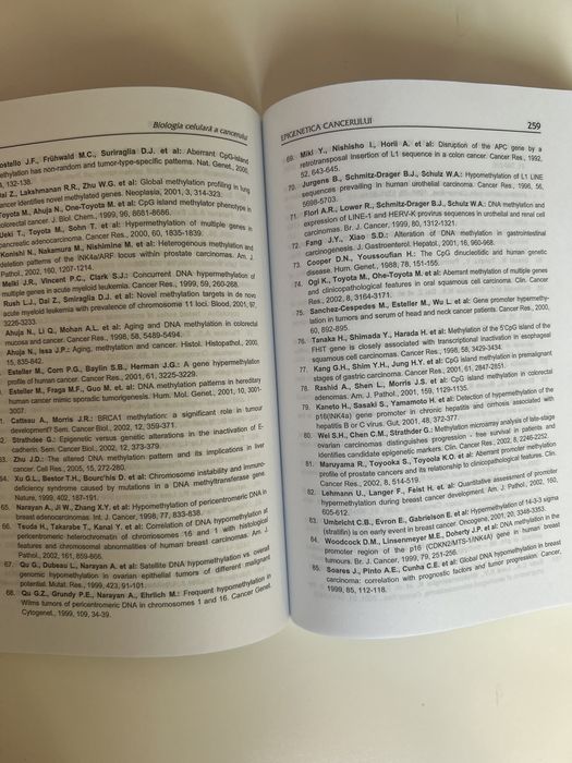 Biologia celulara a cancerului de Corneliu Dorin Olinici