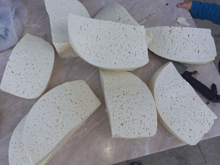 Caș proaspat de oaie si urda