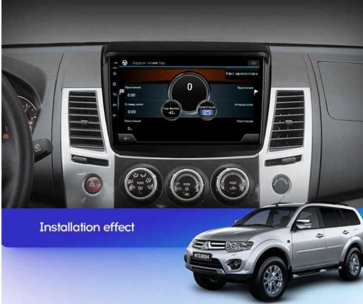 9-инчова мултимедия за Mitsubishi L200  Triton 4 (2005–2015) + камера