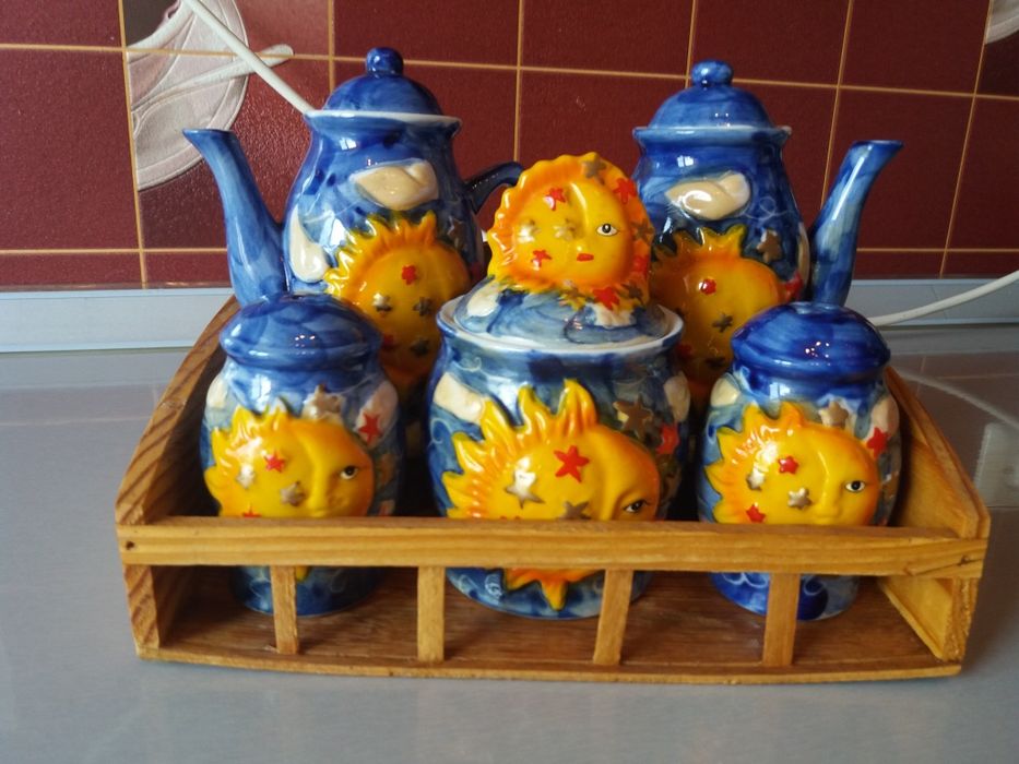 Набор для специй из керамики СССР